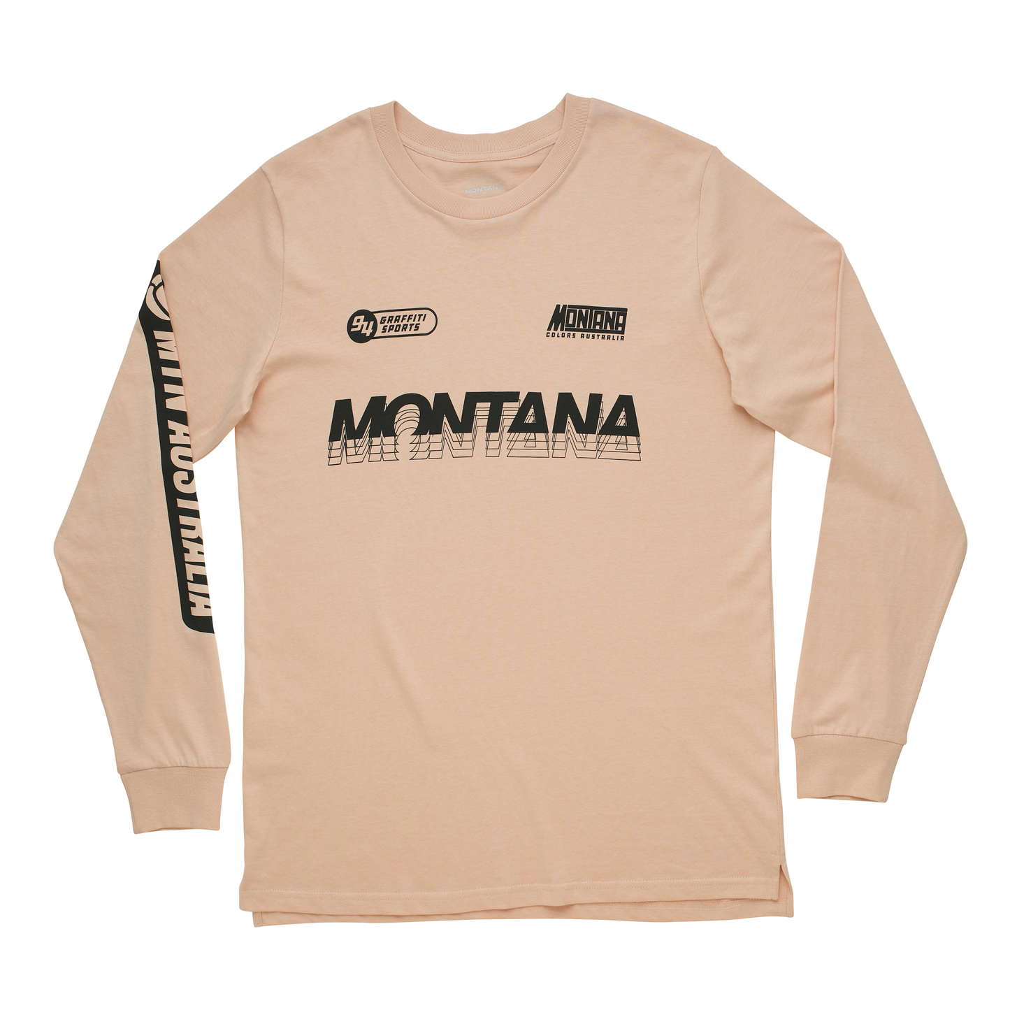 MTN Australia Graffiti Sports Long Sleeve - Pink