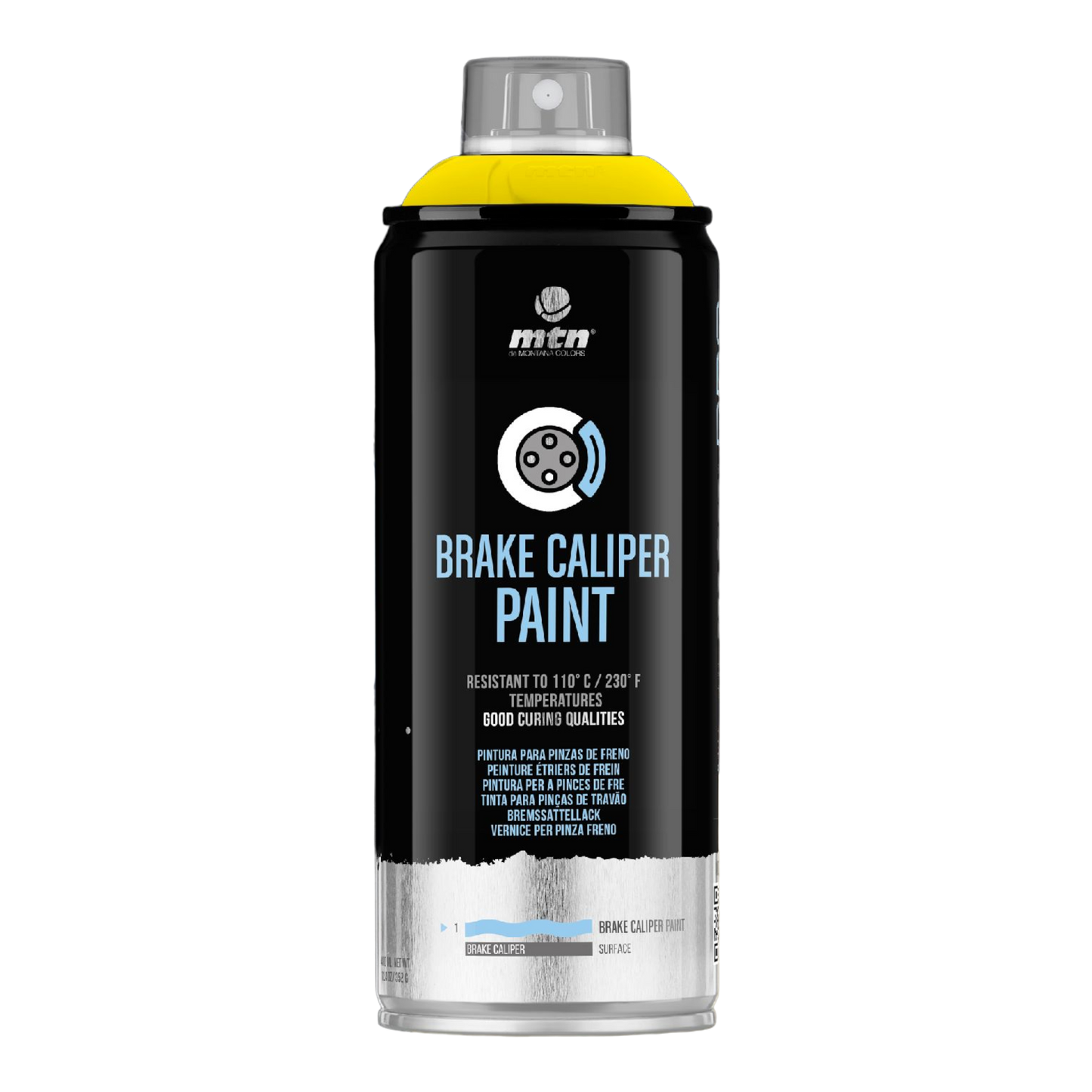 MTN PRO Spray Paint - Brake Caliper Paint 400ml - Yellow