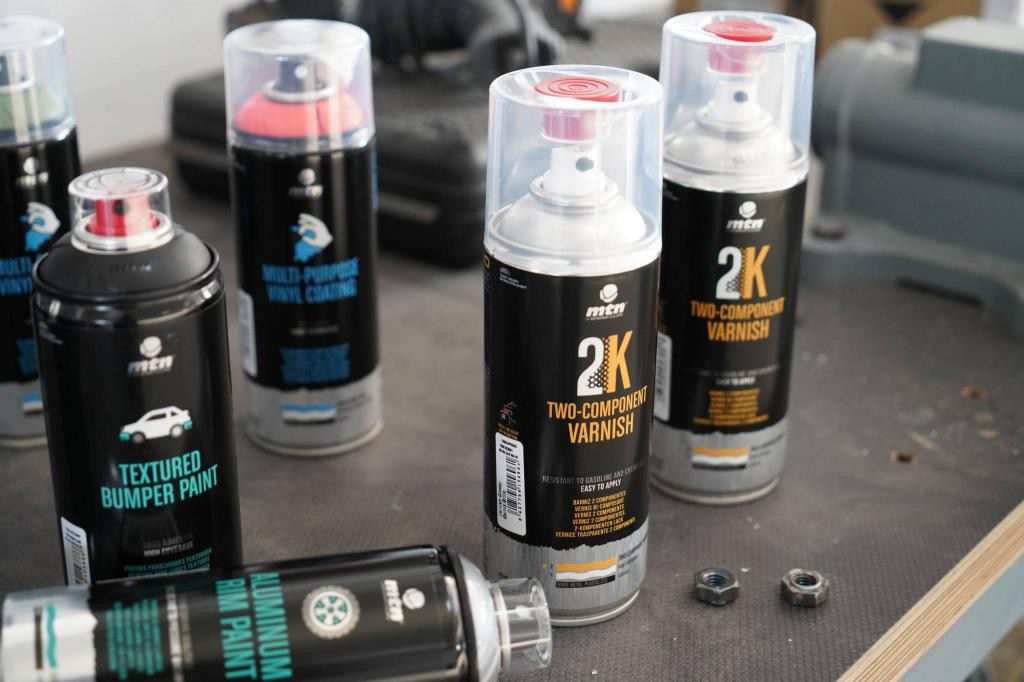 MTN PRO Spray Paint - Brake Caliper Paint 400ml - Electric Blue