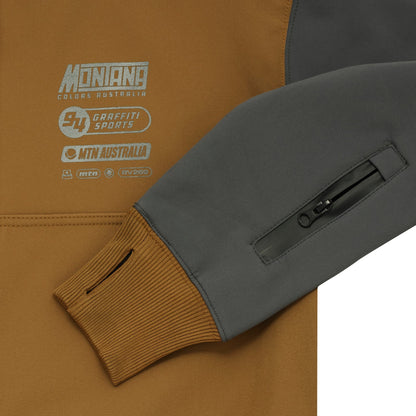 MTN Australia Constructor Water Proof Hoodie Tan