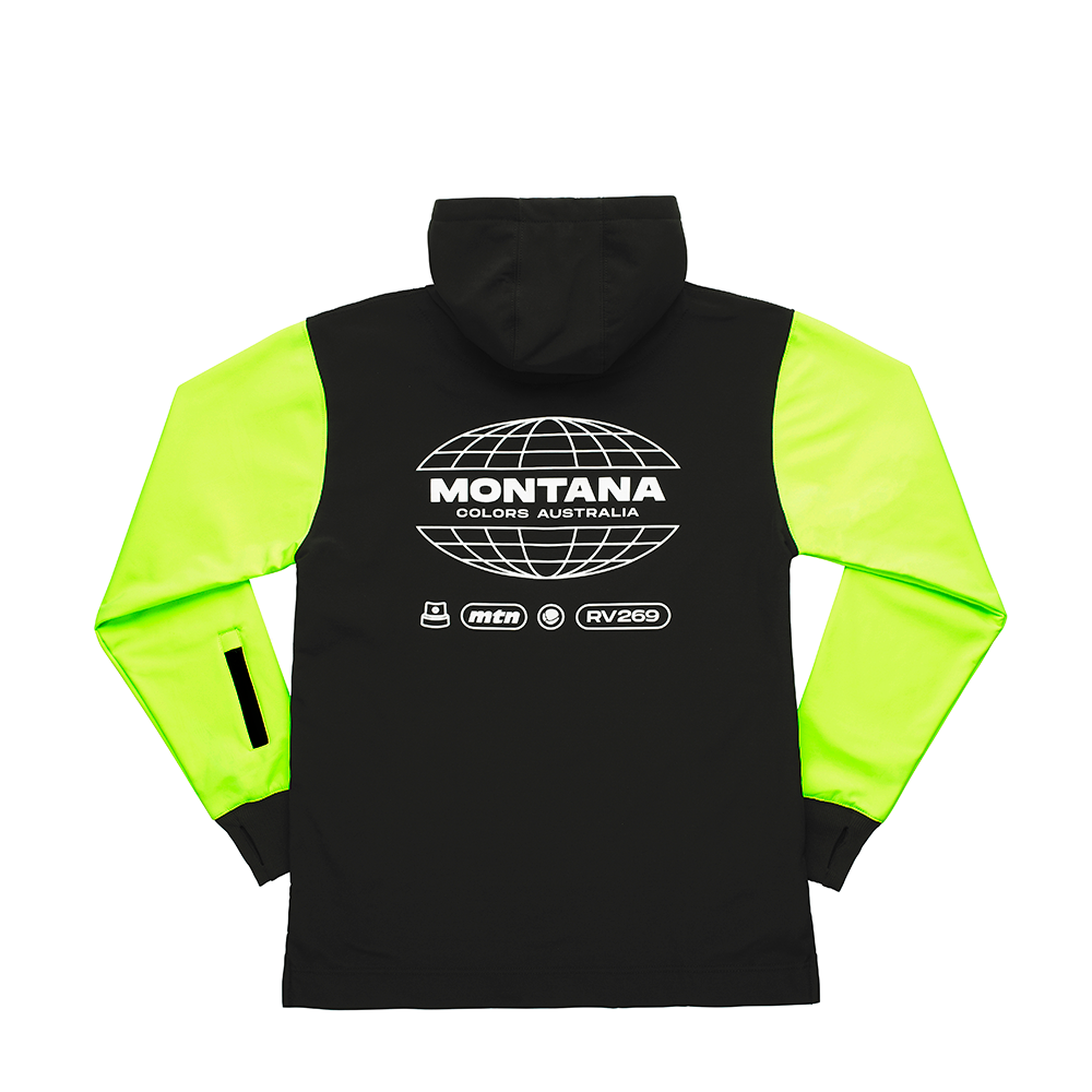 MTN Australia Constructor Water Proof Hoodie Yellow