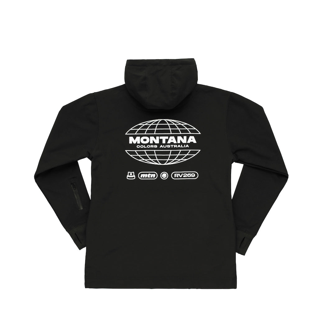 MTN Australia Constructor Waterproof Hoodie - Black