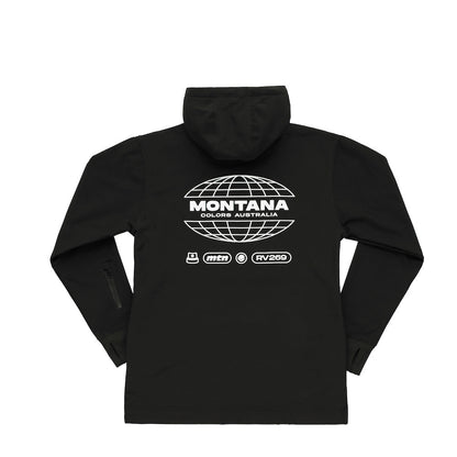 MTN Australia Constructor Waterproof Hoodie - Black