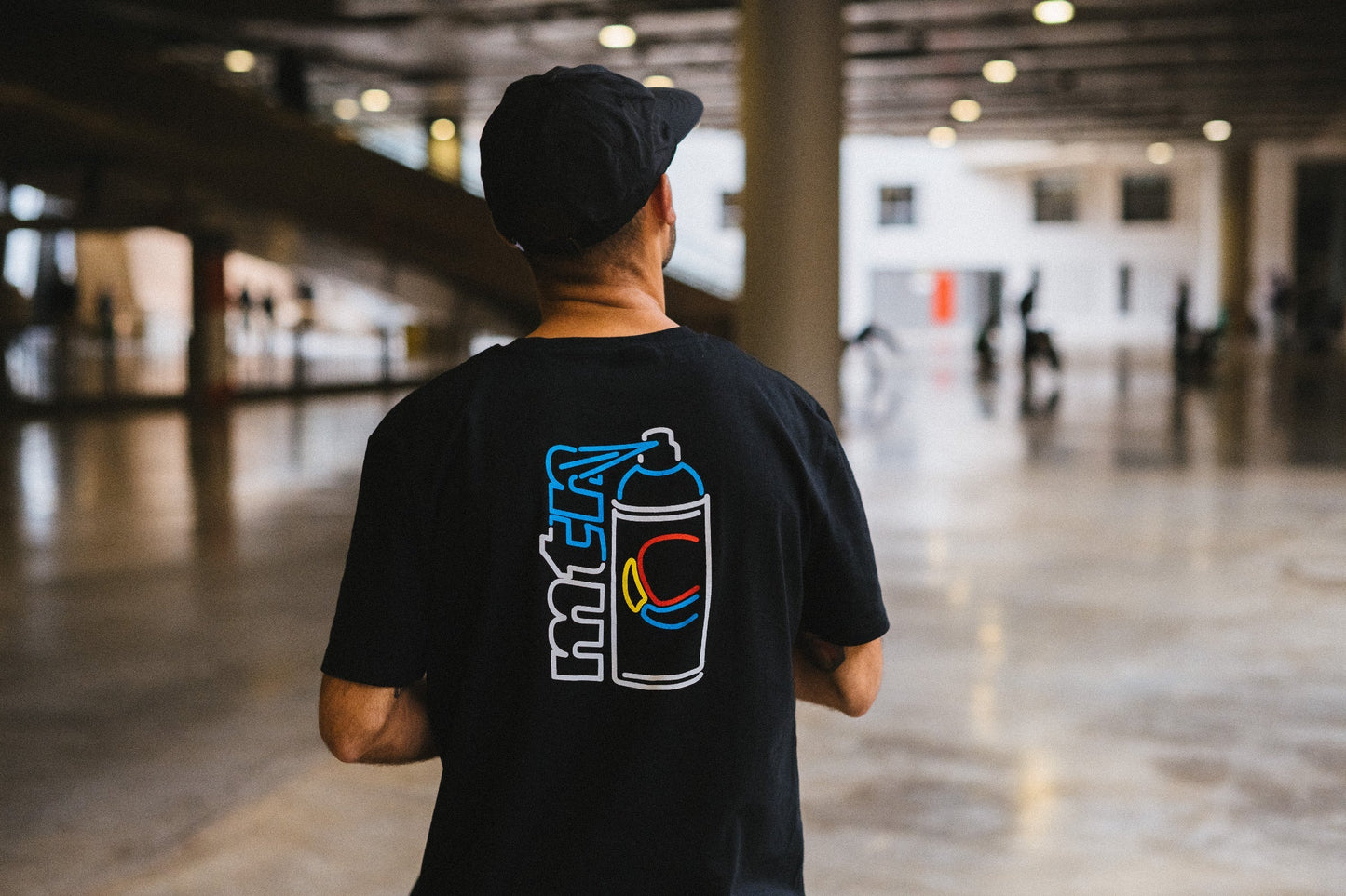 MTN T-Shirt Neon Black