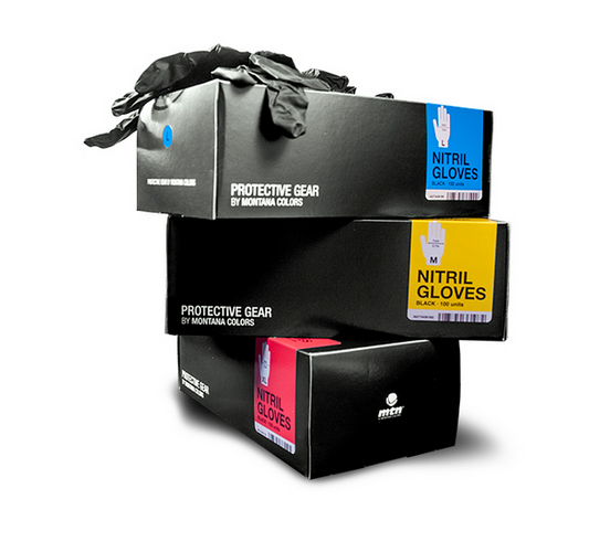 MTN Gloves Nitrilo Box 100 unities