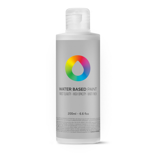 MTN Water Based Paint Refill - 200ml - Silver