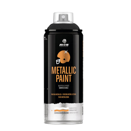 MTN PRO Spray Paint - Metallic Black 400ml