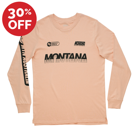 MTN Australia Graffiti Sports Long Sleeve - Pink