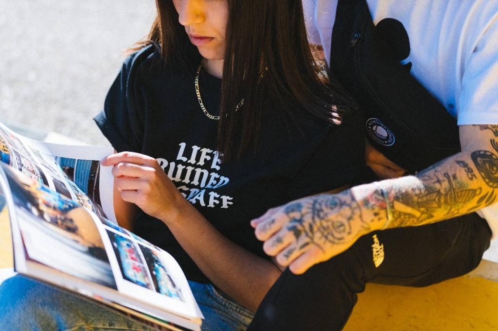 MTN T-Shirt Life Ruined My Graff Black