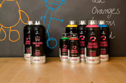 MTN PRO Spray Paint - Erasable Chalk 400ml - Silver