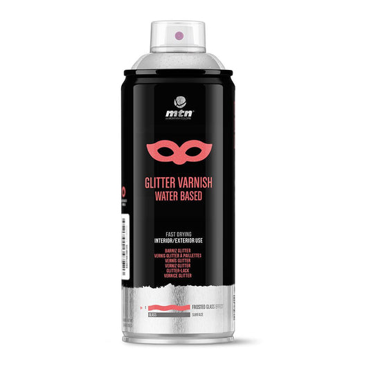 MTN PRO Glitter Varnish 400ml - Silver