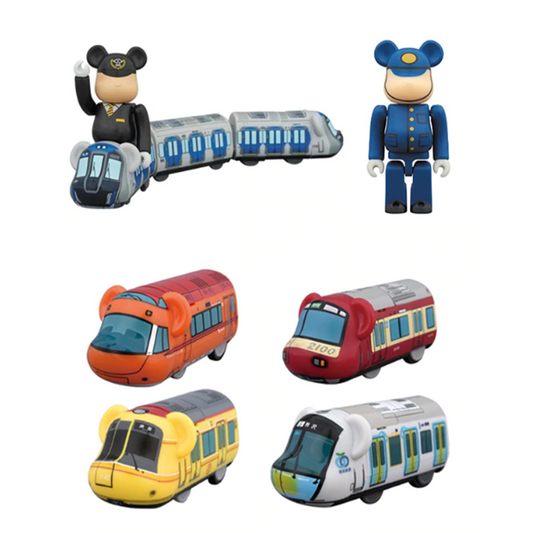 MEDICOM BB BE@RTRAIN Set - 100% BE@RBRICK